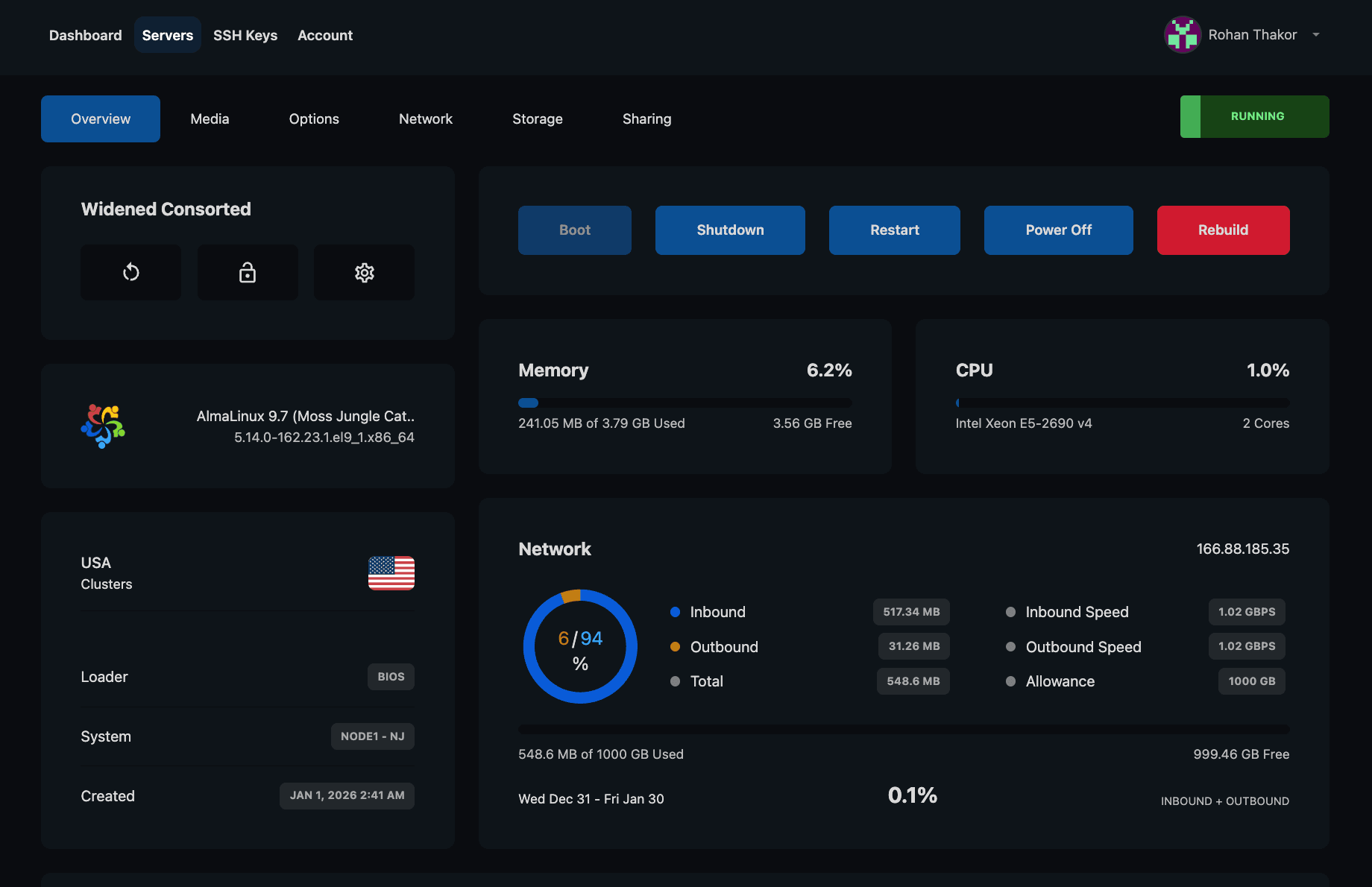 FlashRDP VirtFusion Control Panel